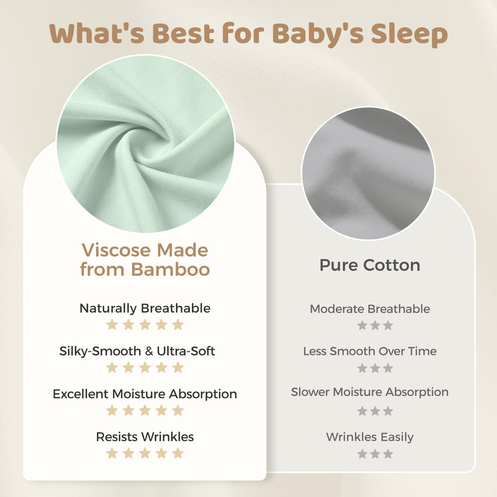 Freejoy Supersoft sleepsack wide hem supports natural hip movement.