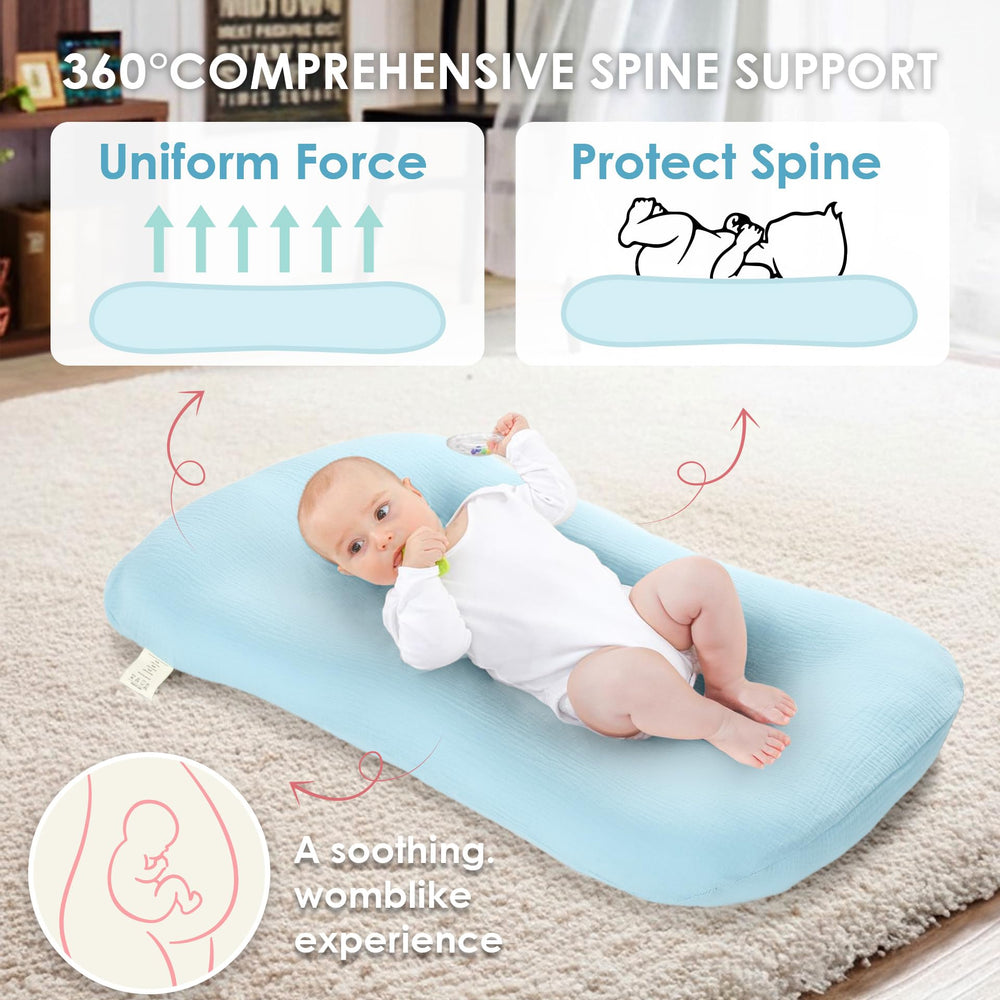 Freelooper Baby Lounger tummy-time use for supervised play.