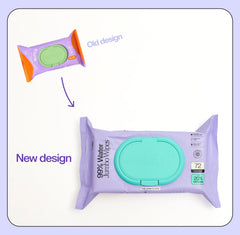 Freestyle Soft Jumbo Baby Wipes water-based formula EWG Verified for sensitive skin care