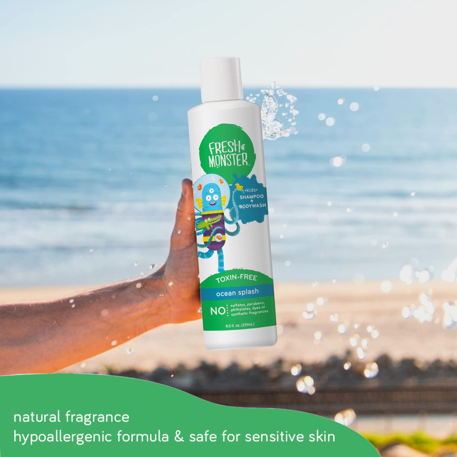 Fresh Monster cruelty-free-logo communicates ethical, animal-friendly option for families.