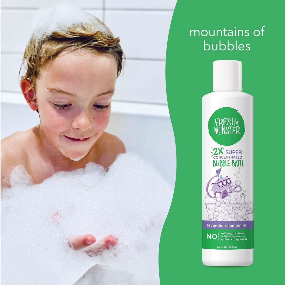 Fresh Monster kids bath time monster bottle encourages individuality.