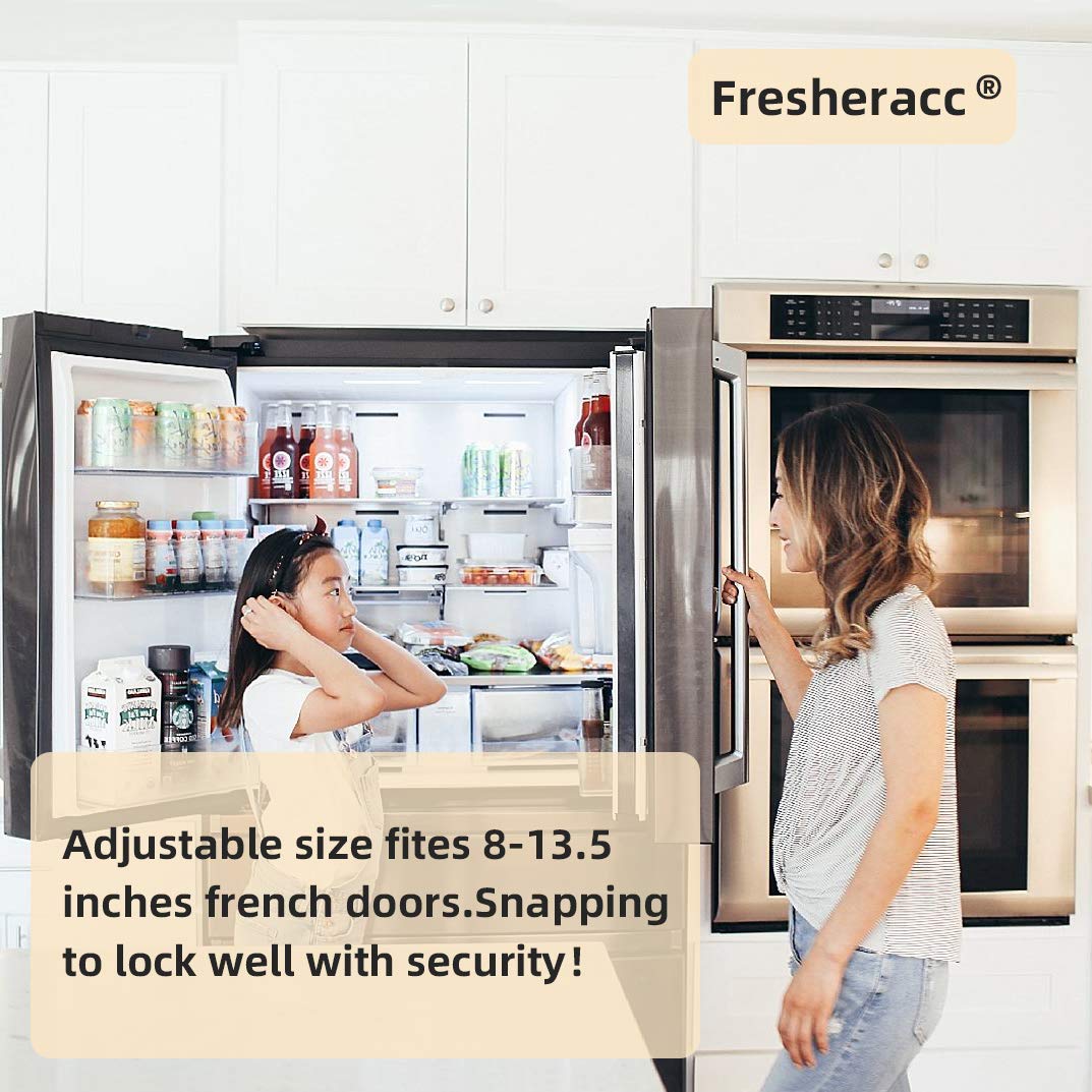FresherAcc Fridge Lock Latch toddler-safety use-case guarding accessible fridge items