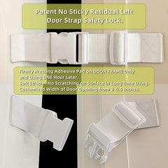 FresherAcc reusable adhesive pads illustrate temporary repositionable mounting without drywall damage
