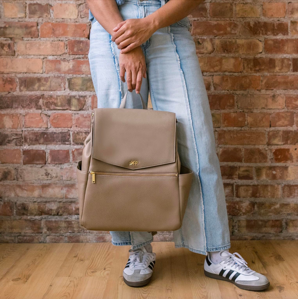 Freshly Picked Classic II wipeable vegan leather texture close-up.