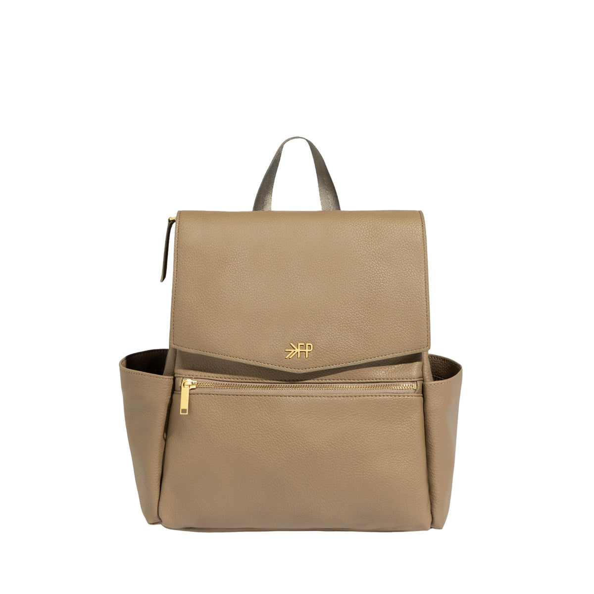 Freshly Picked Mini Classic diaper bag backpack front pocket for quick access essentials on the go