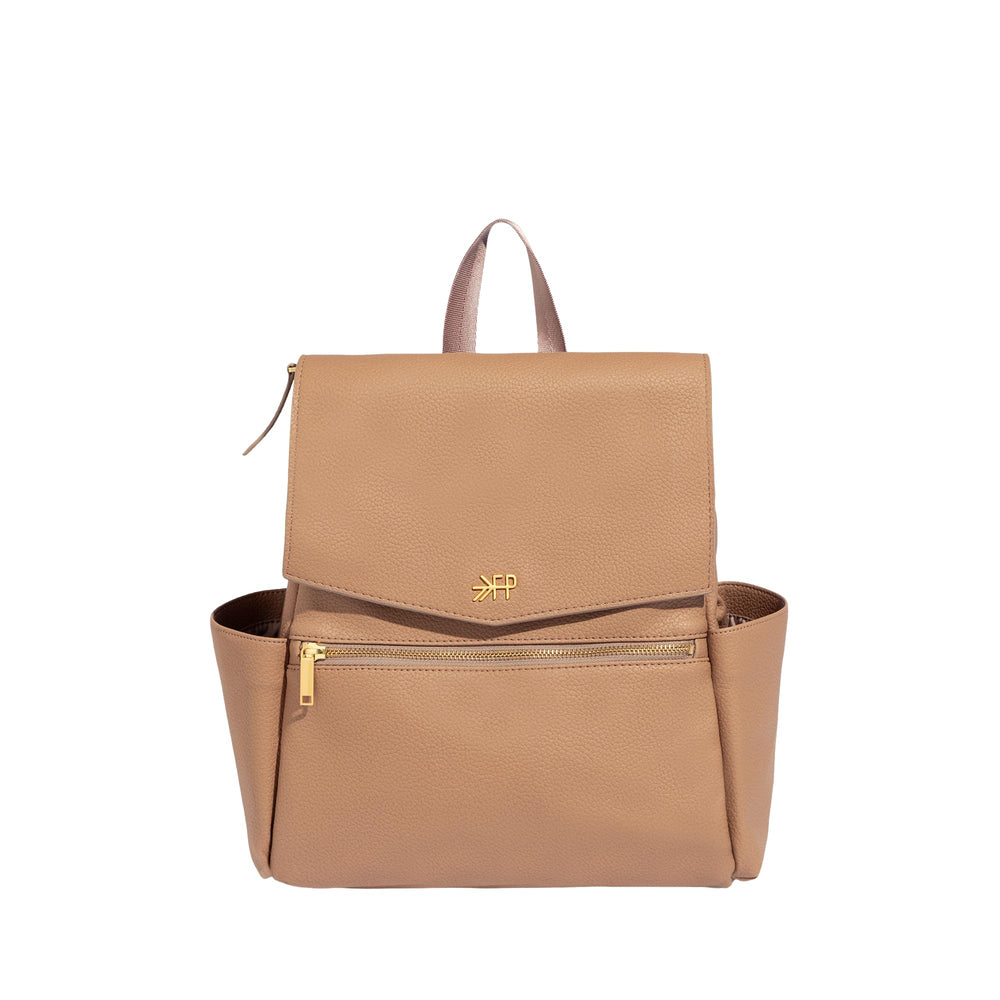 Freshly Picked Mini Classic Diaper Bag Backpack top handle for grab-and-go ease