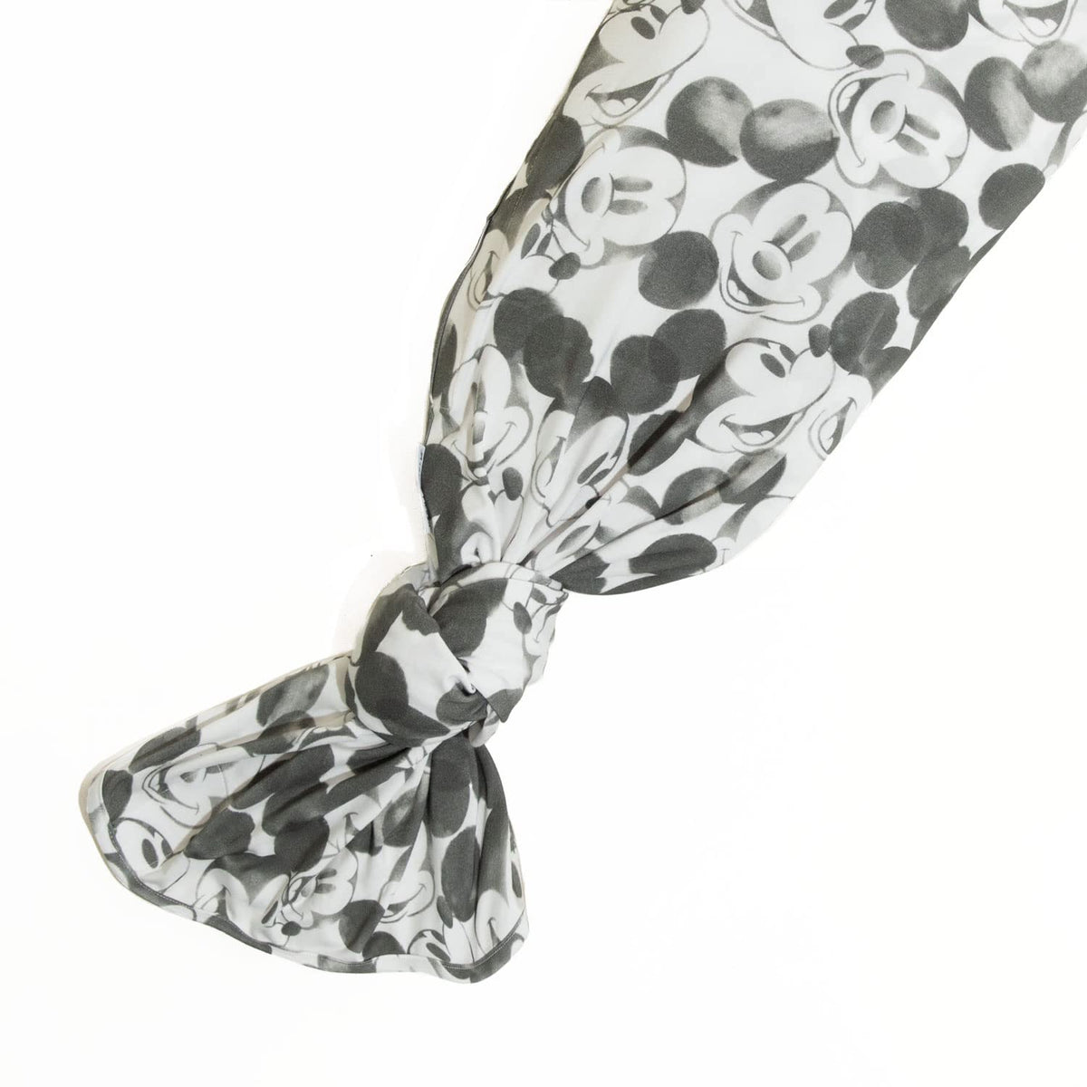 Freshly Picked swaddle with Mickey Mouse design promotes calm, cozy sleep.