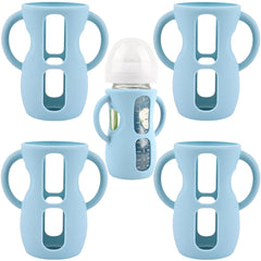 Frezonika Avent sleeve with drop protection on glass bottle