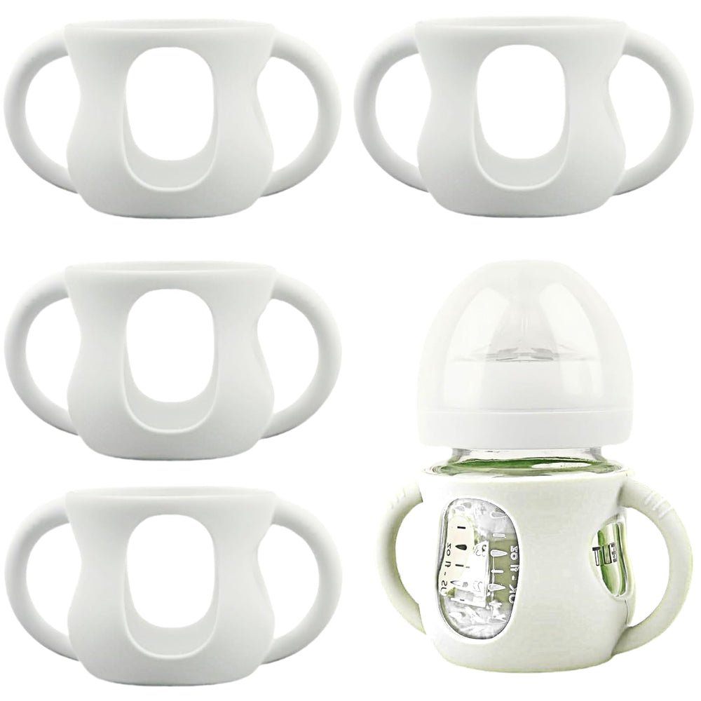 Frezonika Avent sleeve milk white bottle front view showcasing protection and grip