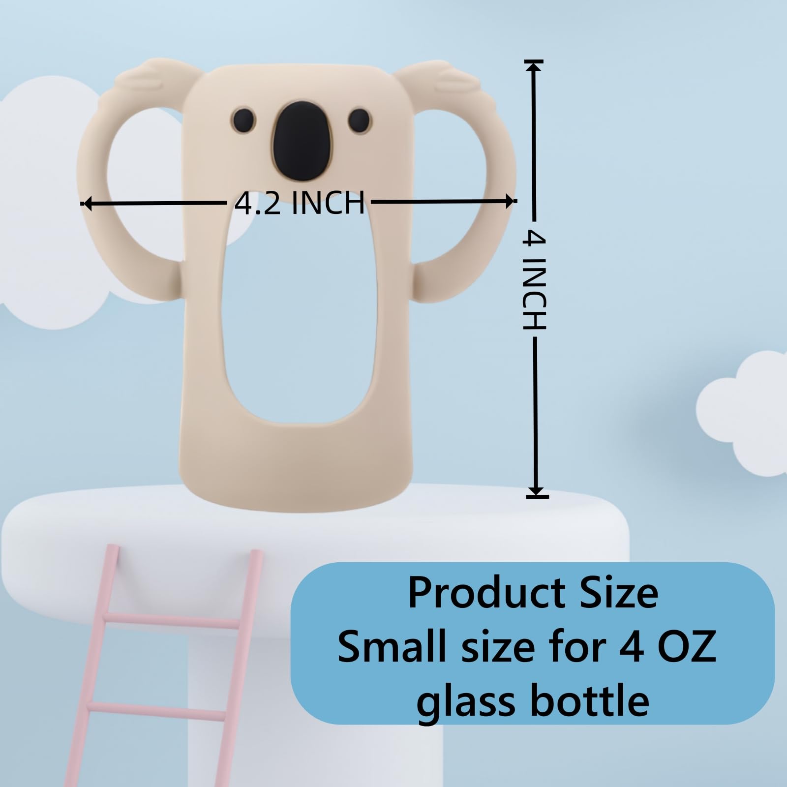 Frezonika koala sleeve is dishwasher safe and BPA free for simple cleaning.