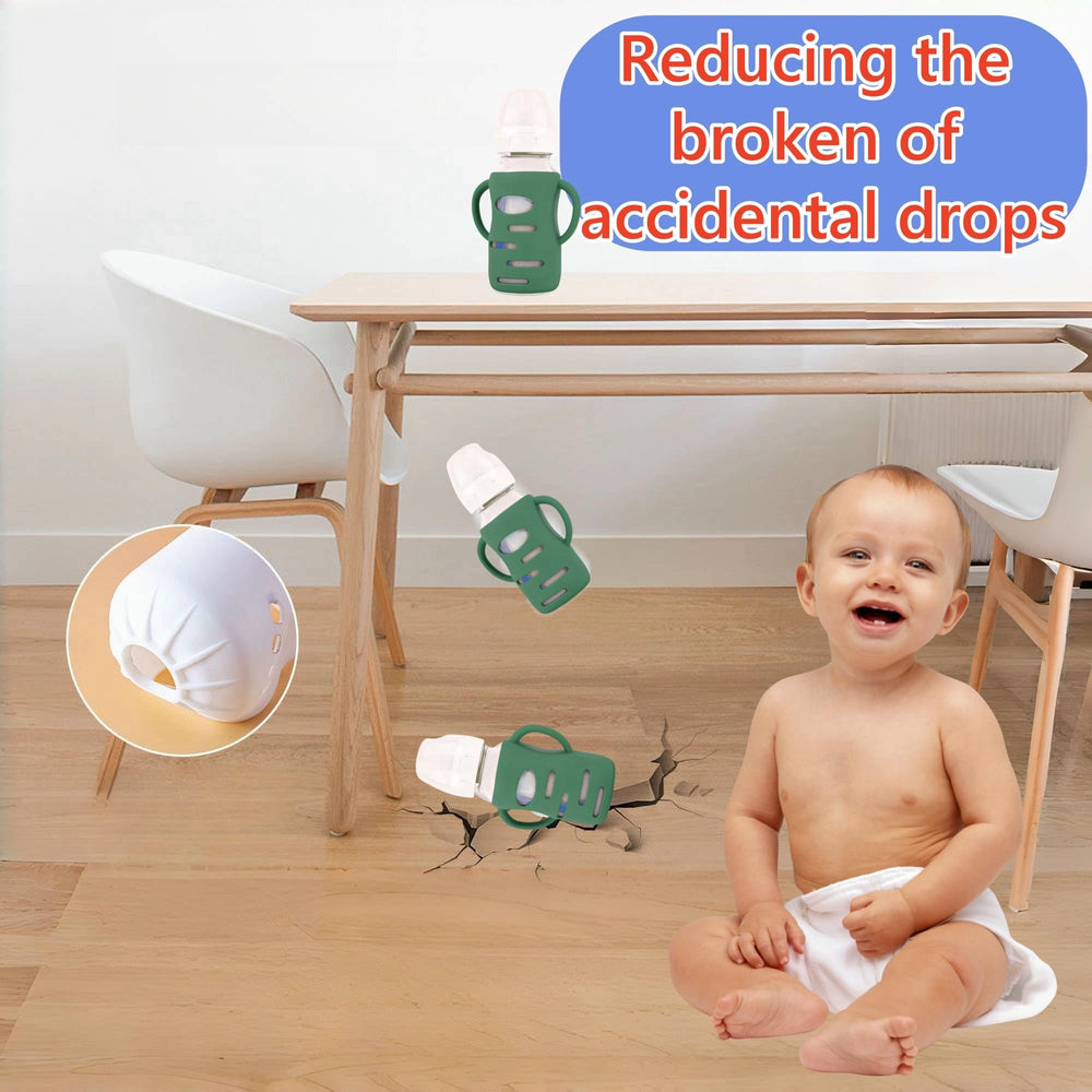 Frezonika transition to sippy cup with soft silicone handles.
