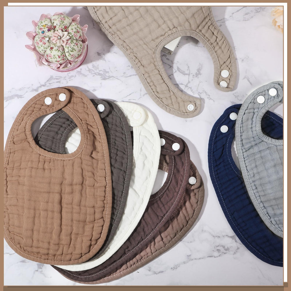 Frienda baby bib used as washcloth multipurpose baby care accessory