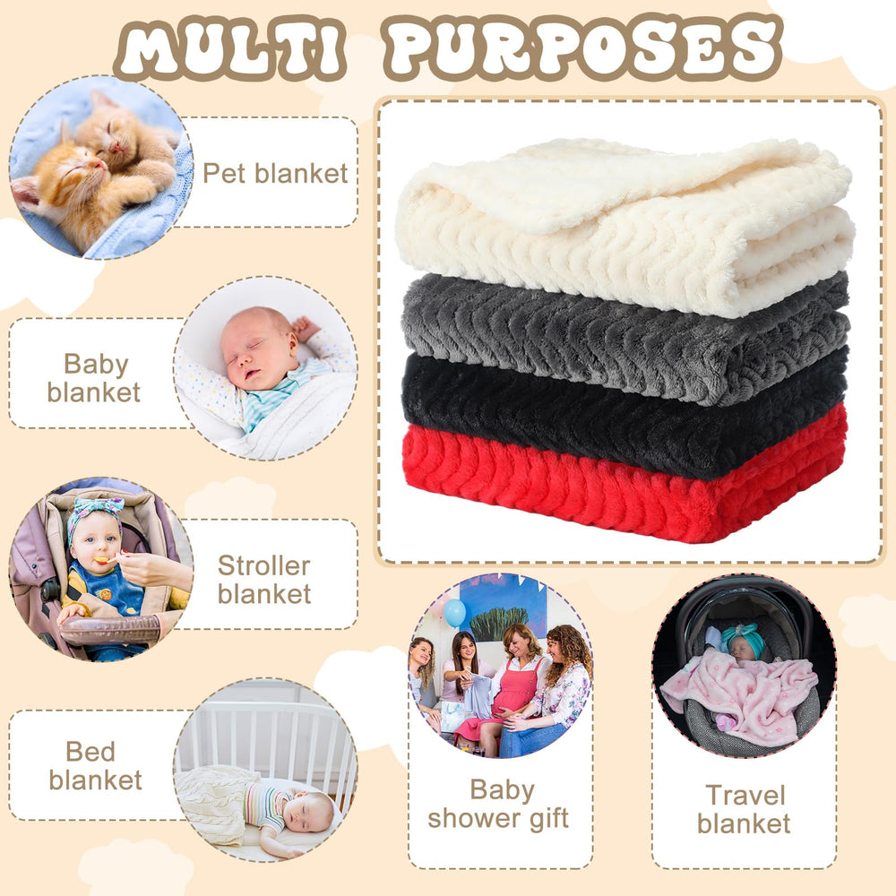 Frienda blanket close-up fleece texture highlights softness and skin-friendly comfort.