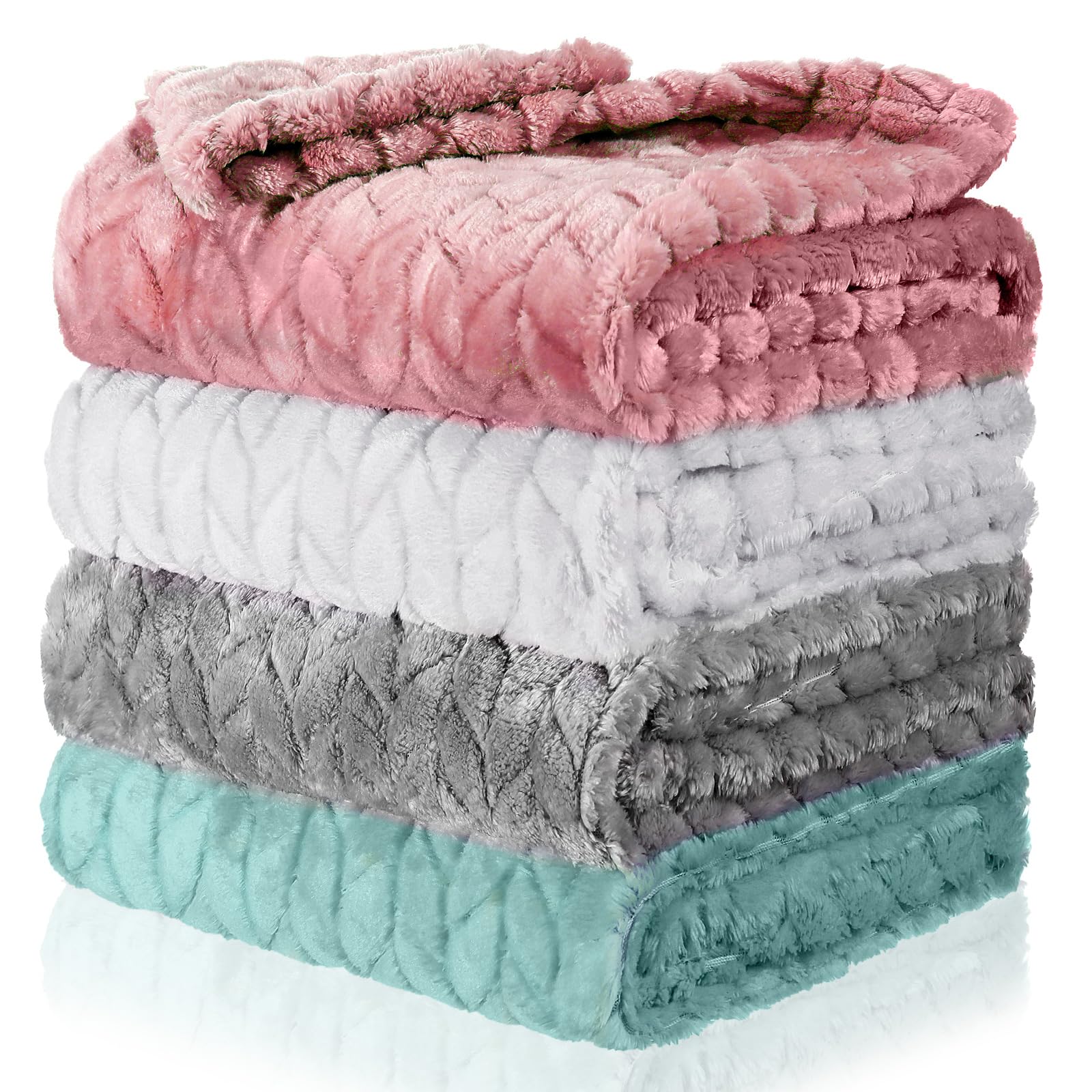 Frienda baby fuzzy blanket 32x24 folded for quick warmth and storage