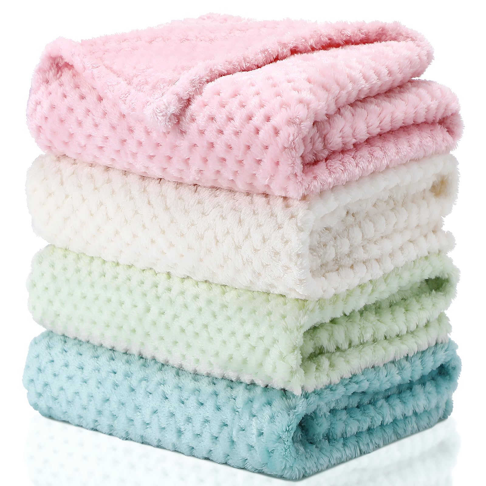 Frienda baby fuzzy blanket wrap shows cozy warmth for infants on the go.