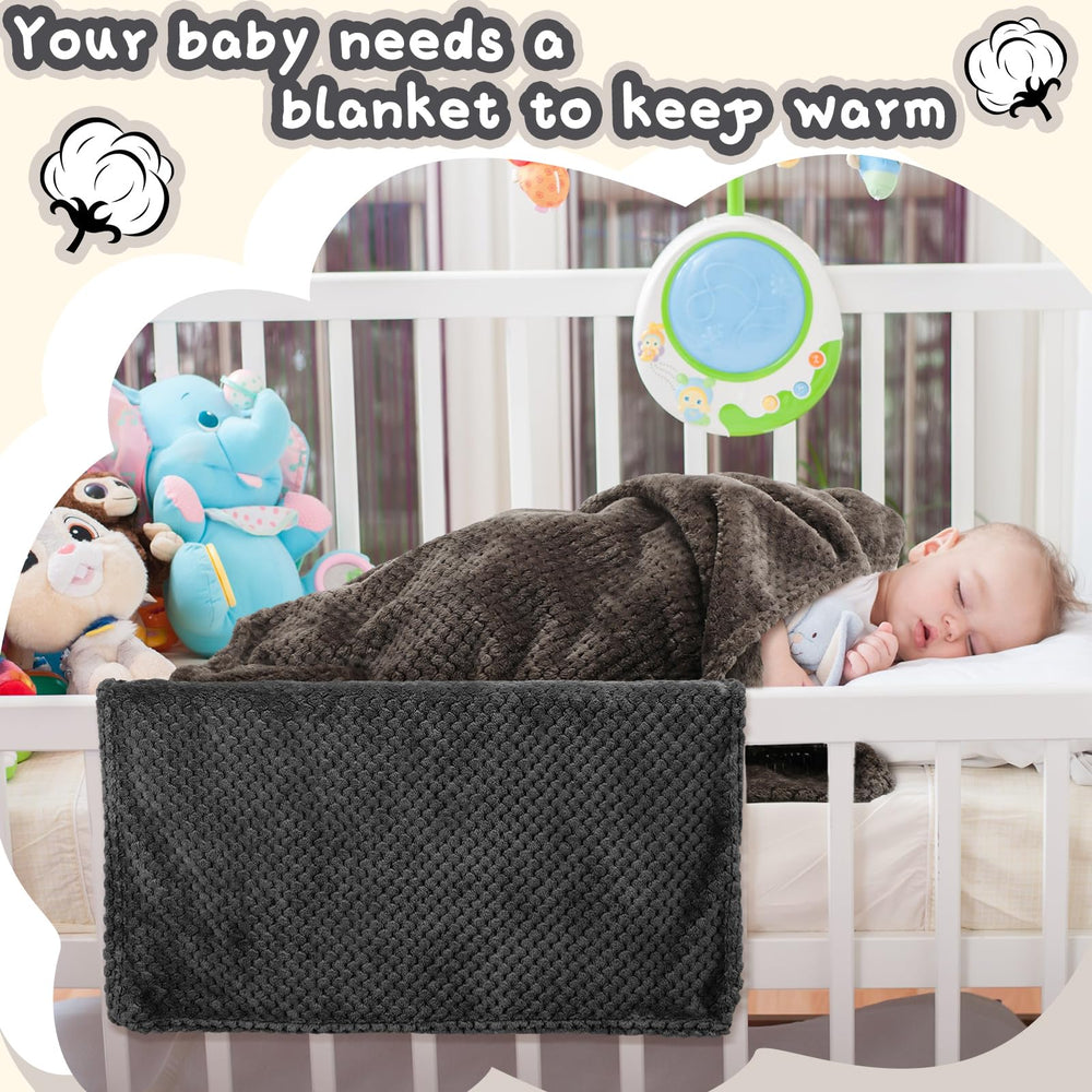 Frienda baby fuzzy blanket grey 32x24 care and washing keeps softness