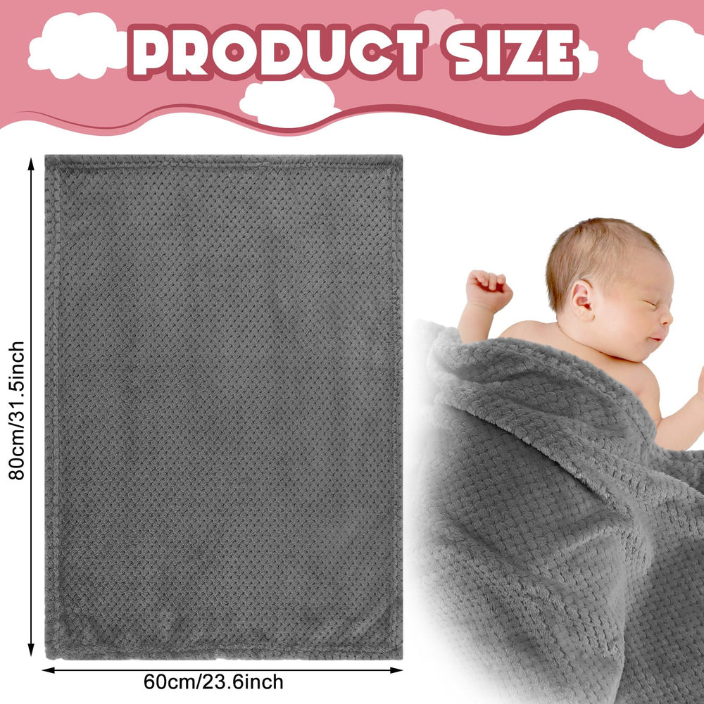 Frienda baby fuzzy blanket soft texture closeup highlights gentle touch for sensitive skin.