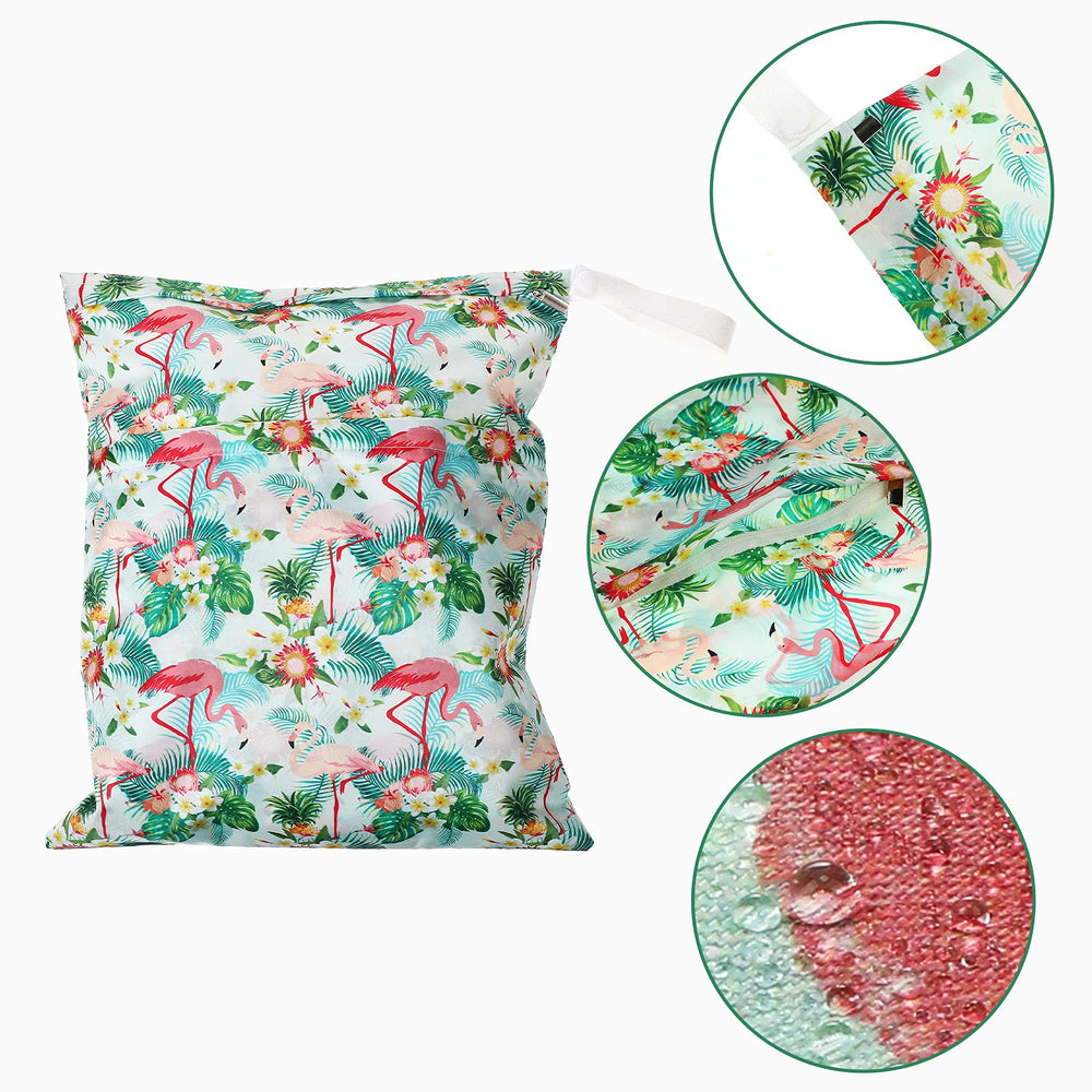 Frienda wet-dry bag is machine washable for quick reuse.