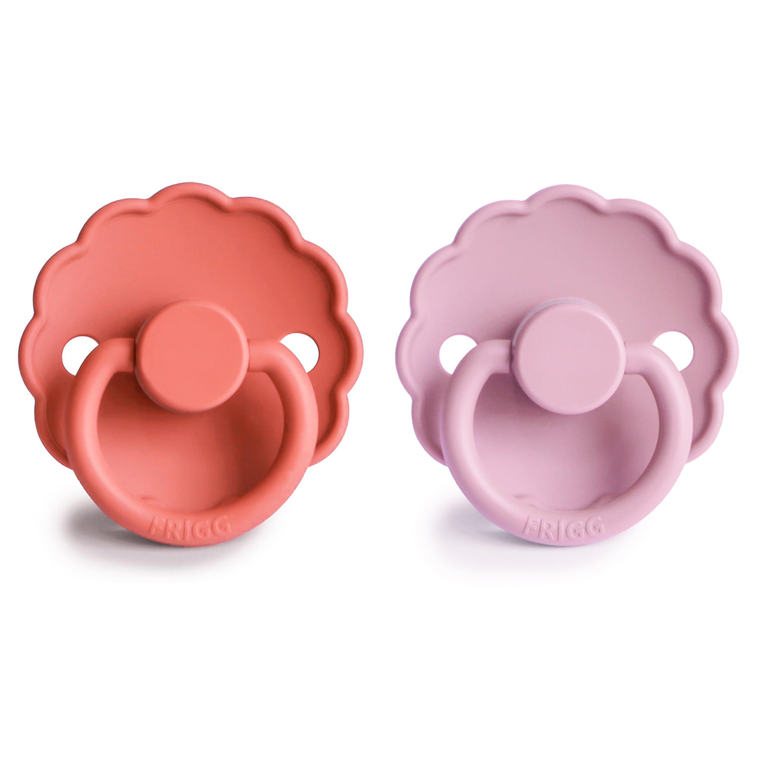 Frigg Daisy Lupine size1 silicone pacifier relaxed feeding moments.