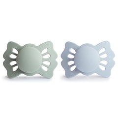 FRIGG Lucky nipple closeup shows medical-grade silicone for gentle soothing.