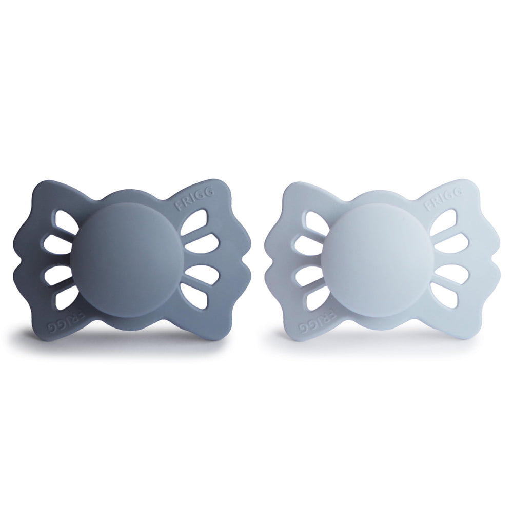 FRIGG Lucky silkysoft nipple closeup shows a gentle silicone touch for baby comfort.