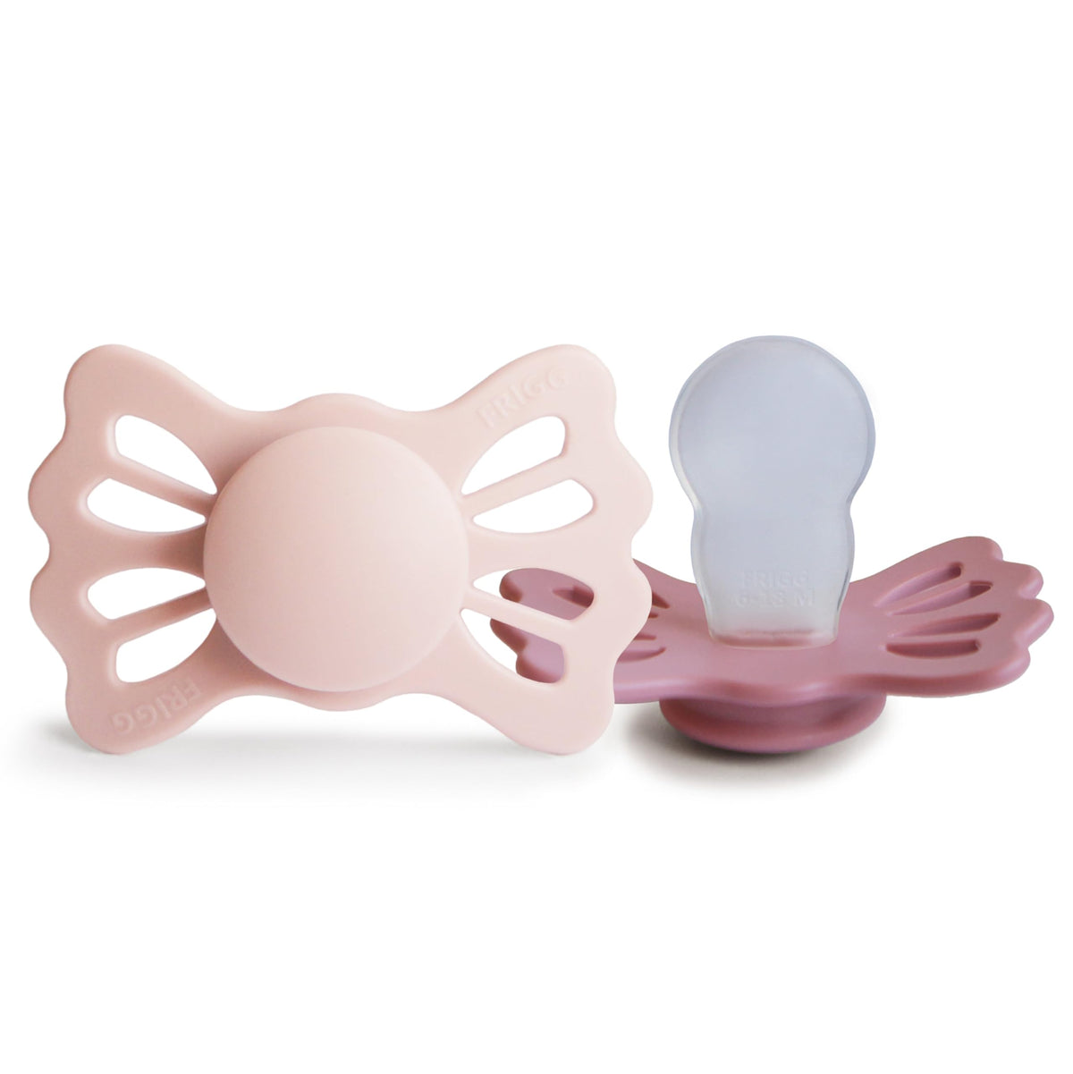 FRIGG Lucky silkysoft nipple close-up highlighting smooth silicone for soothing touch.