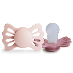 FRIGG Lucky silkysoft nipple close-up highlighting smooth silicone for soothing touch.