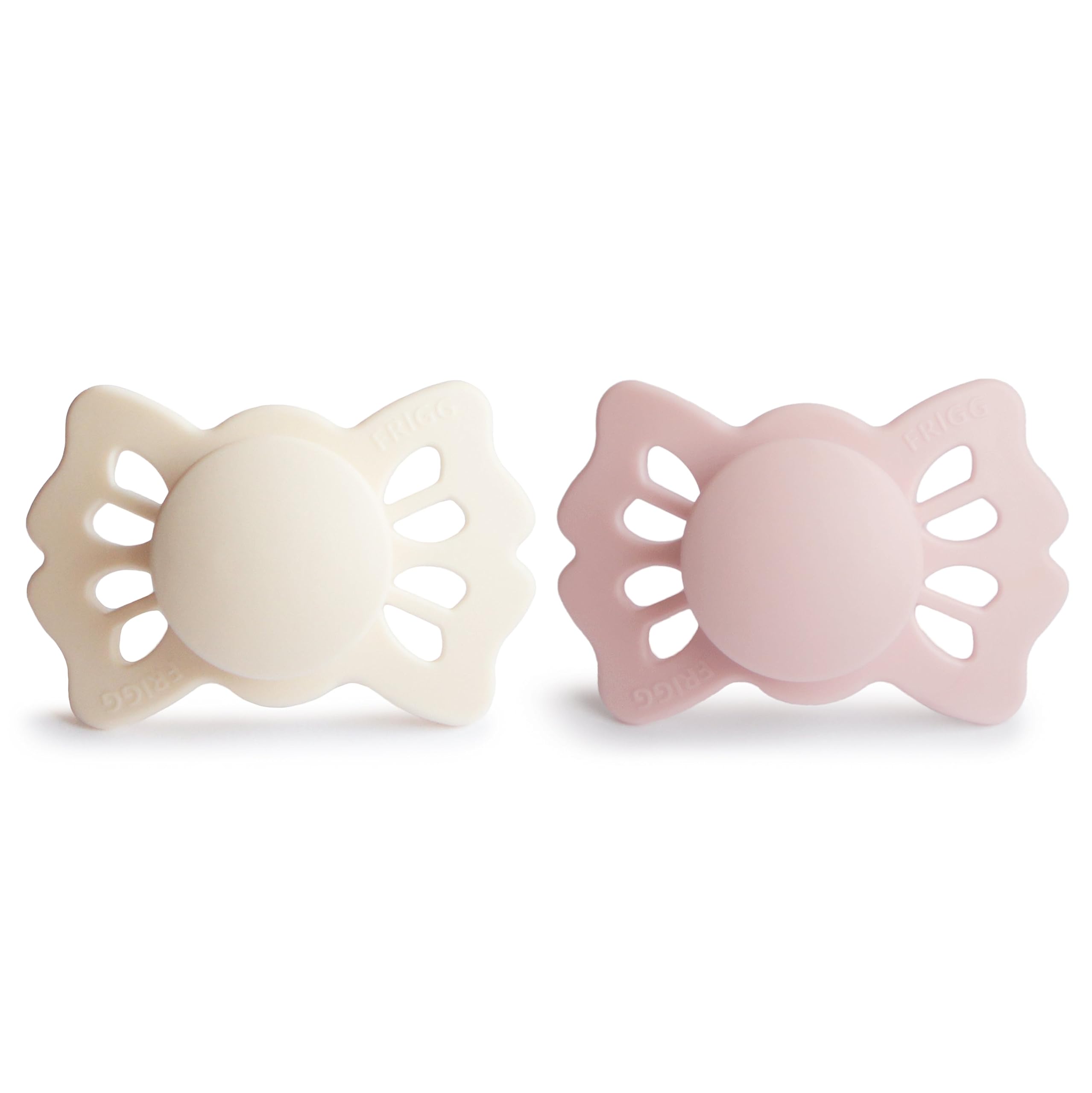Frigg Lucky symmetric design in mouth supports correct latch and comfort