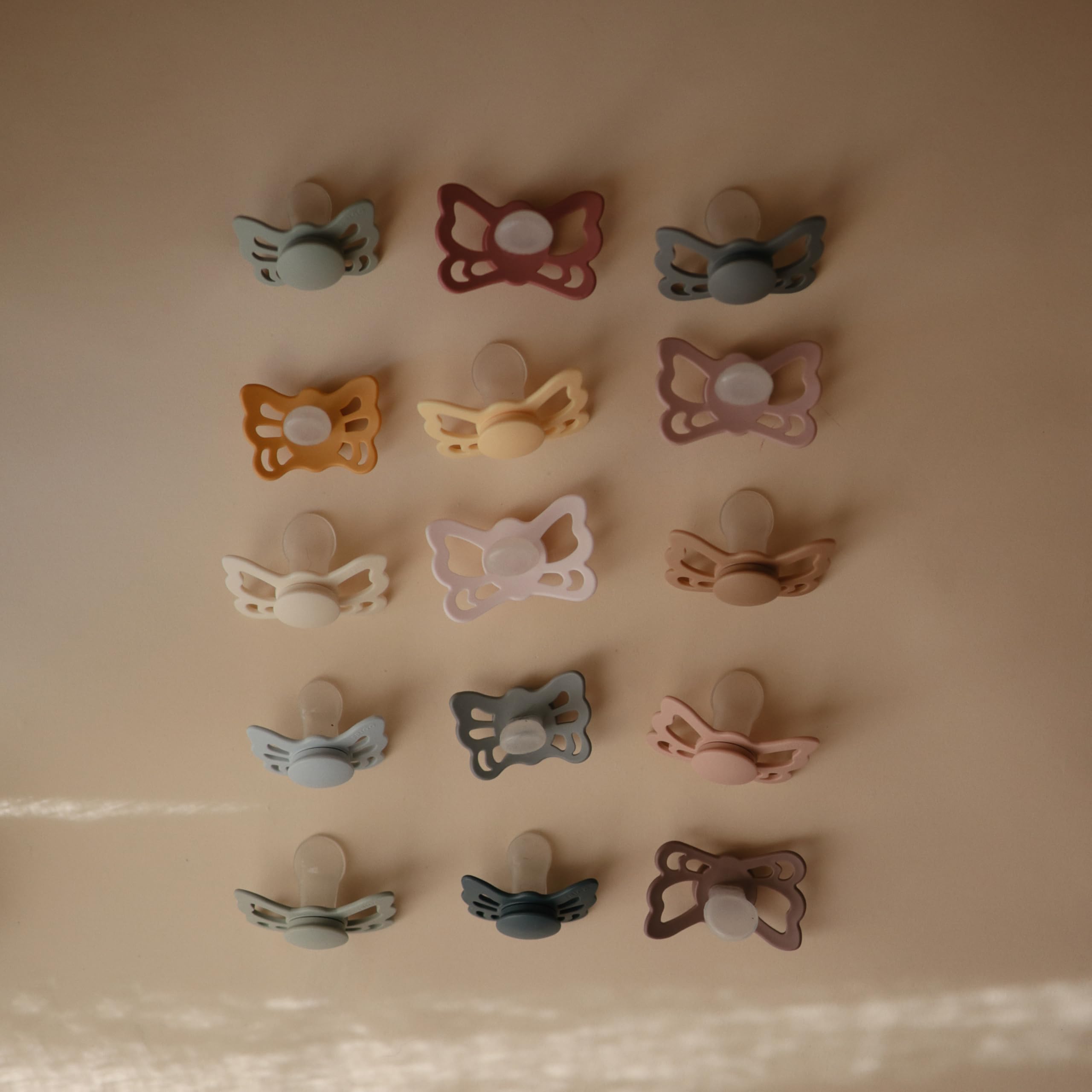 FRIGG Butterfly blush color option adds soft baby styling