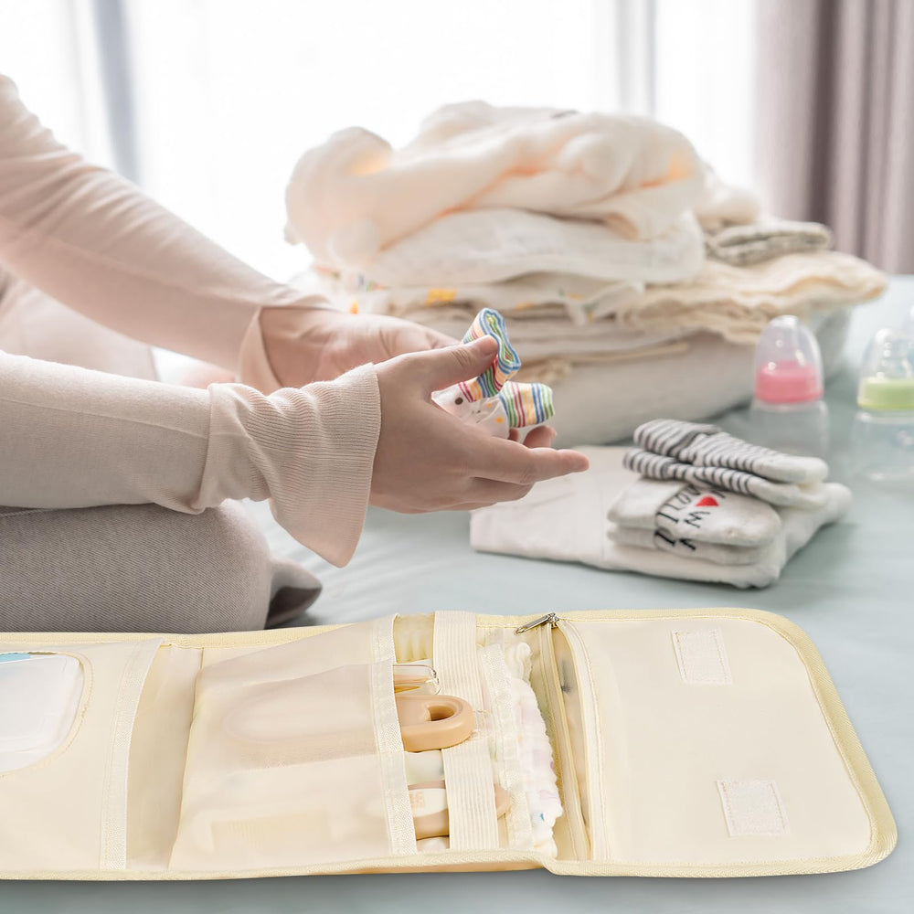 Frjjthchy diaper bag organizer offers easy access to items when needed quickly.