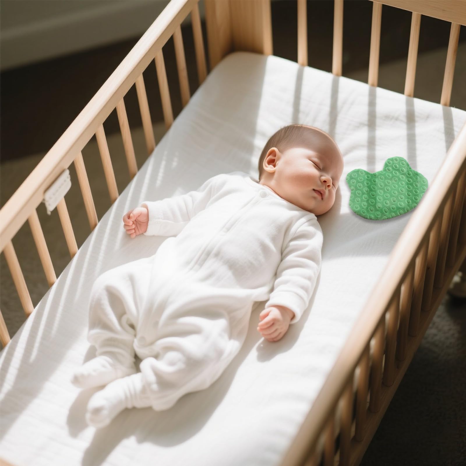 Frogs NICU and home use setup shows versatile comforting companion.
