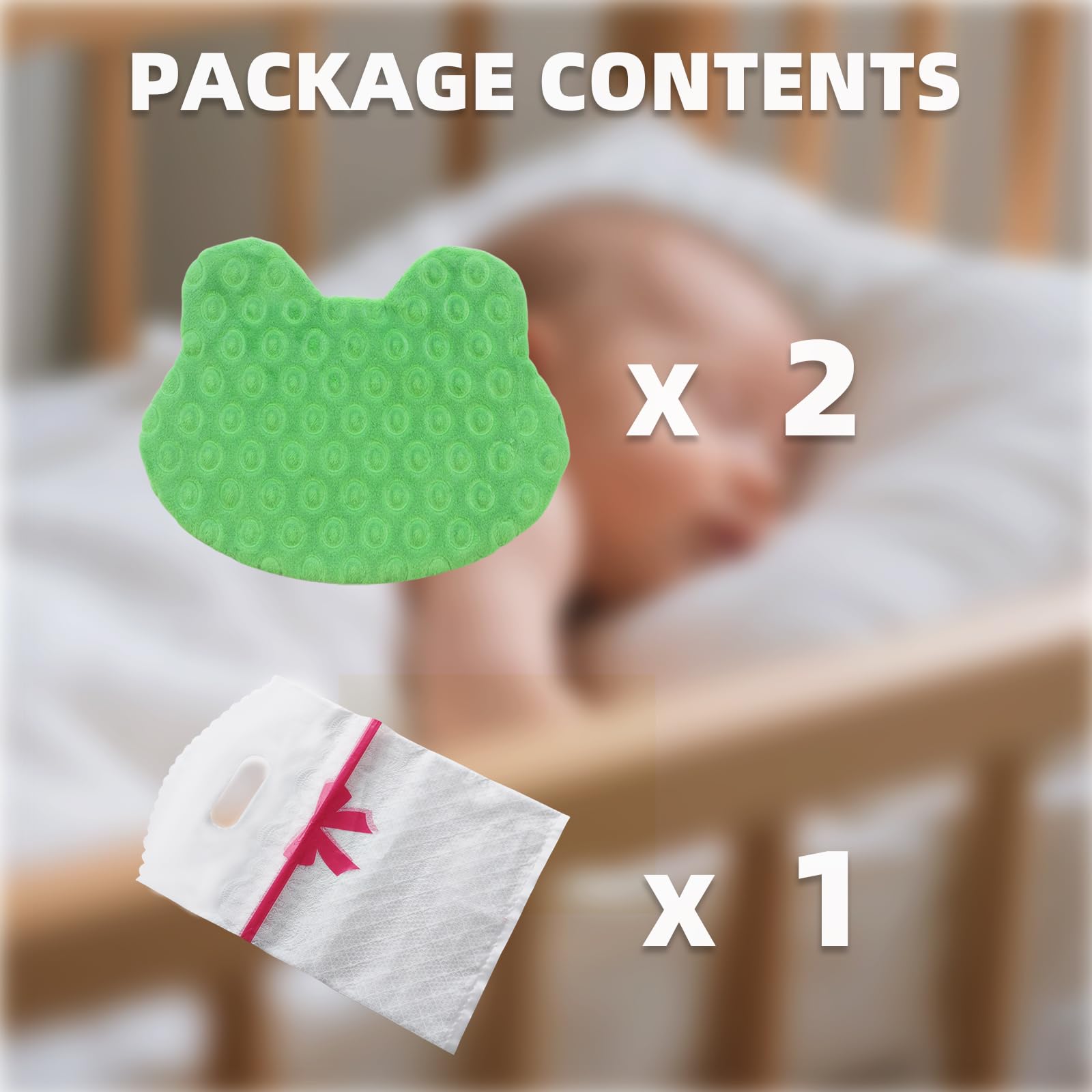 Frogs skin-friendly cotton rabbit fabric provides a gentle touch for delicate skin.