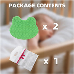 Frogs skin-friendly cotton rabbit fabric provides a gentle touch for delicate skin.
