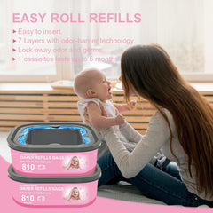 FRTKYGY 7-layer odor-lock design seals in smells for a fresher home.