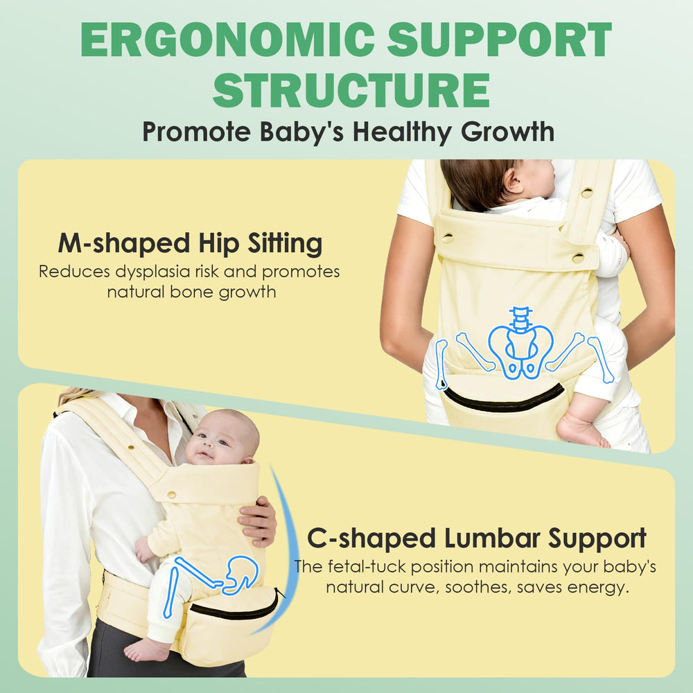 FRTUI baby carrier adjustable shoulder straps for a custom fit