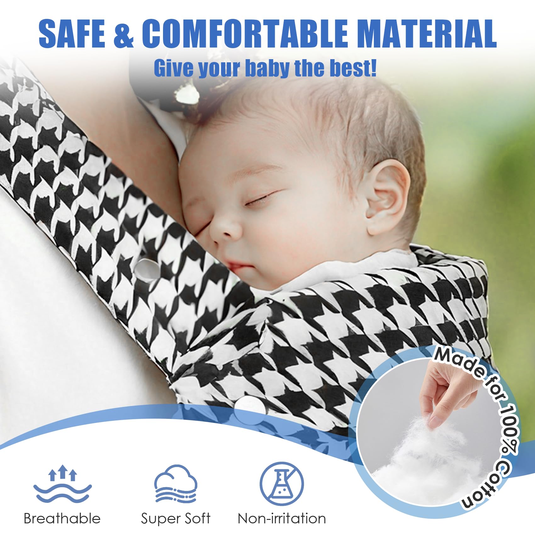 FRTUI baby carrier ergonomic M-shaped seat supports hip and spine health