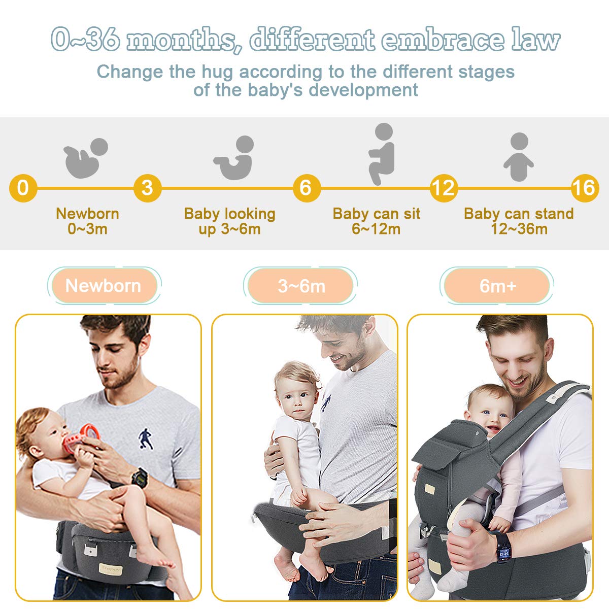 FRUITEAM adjustable waistband for a secure, comfortable fit
