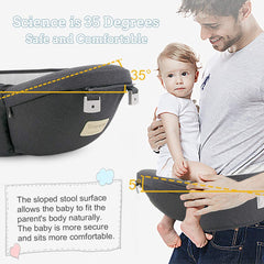FRUITEAM baby carrier hands-free use, convenient for multitasking with baby
