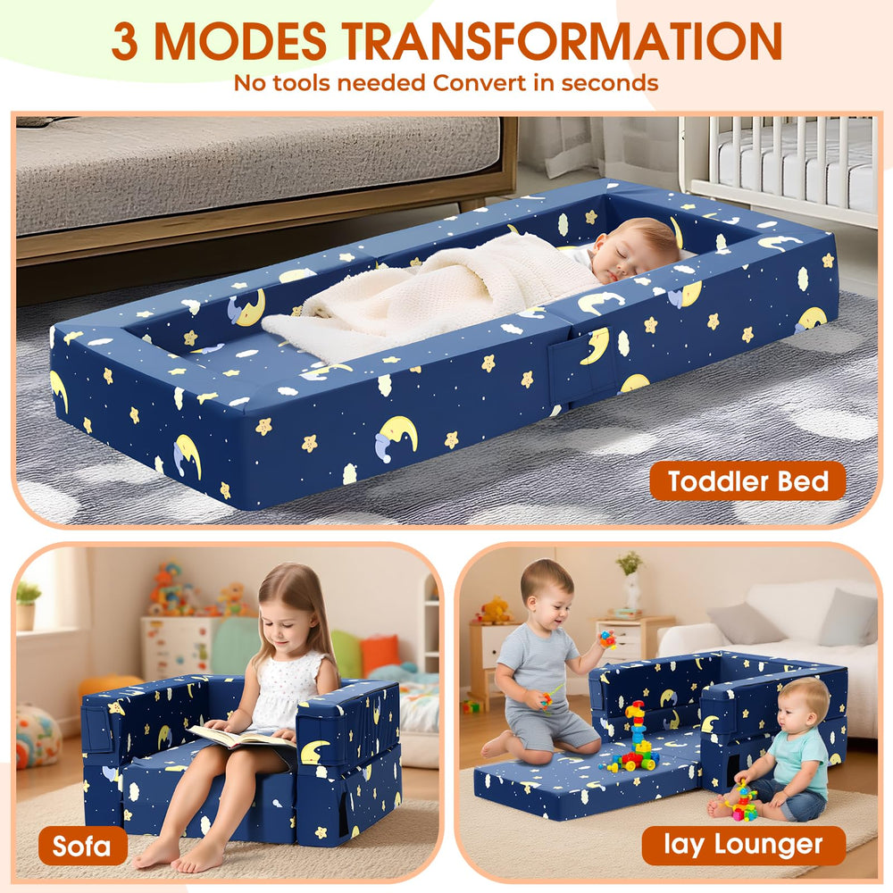 FRUITEAM removable cover on bed for easy machine washing