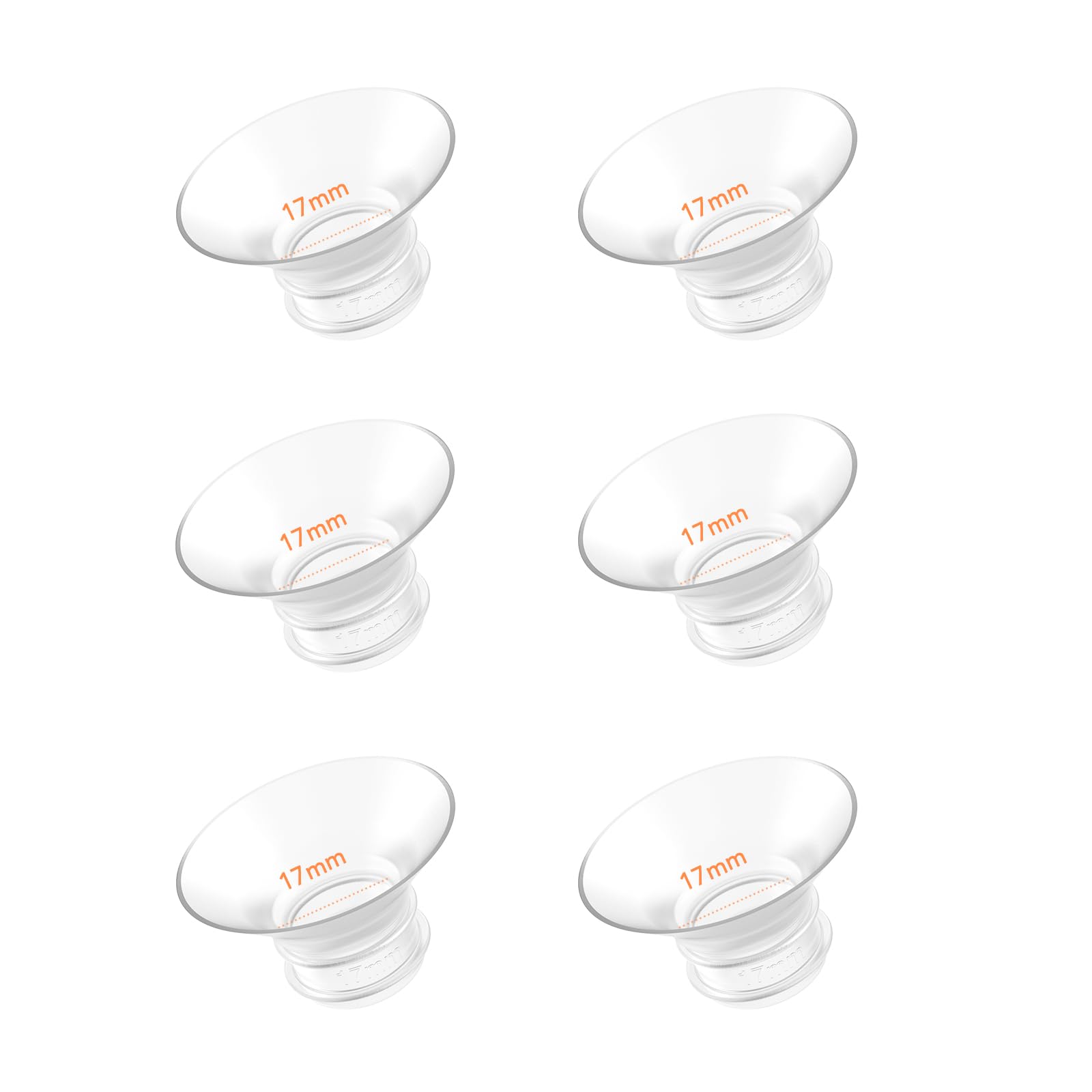 FRUSSONIA flange inserts 17mm six-pack cover for broad compatibility.