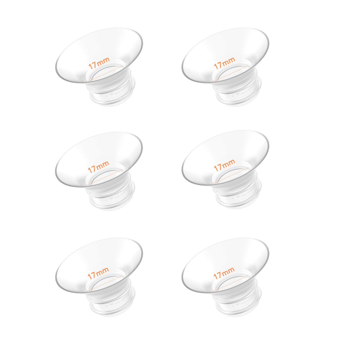 FRUSSONIA flange inserts 17mm six-pack cover for broad compatibility.