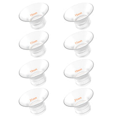 FRUSSONIA flange inserts eight-pack with four sizes for a personalized fit