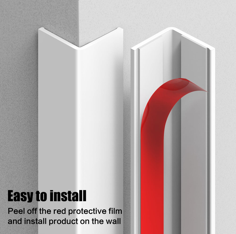 Frychee PC material close-up shows durable, impact-resistant corner protection.