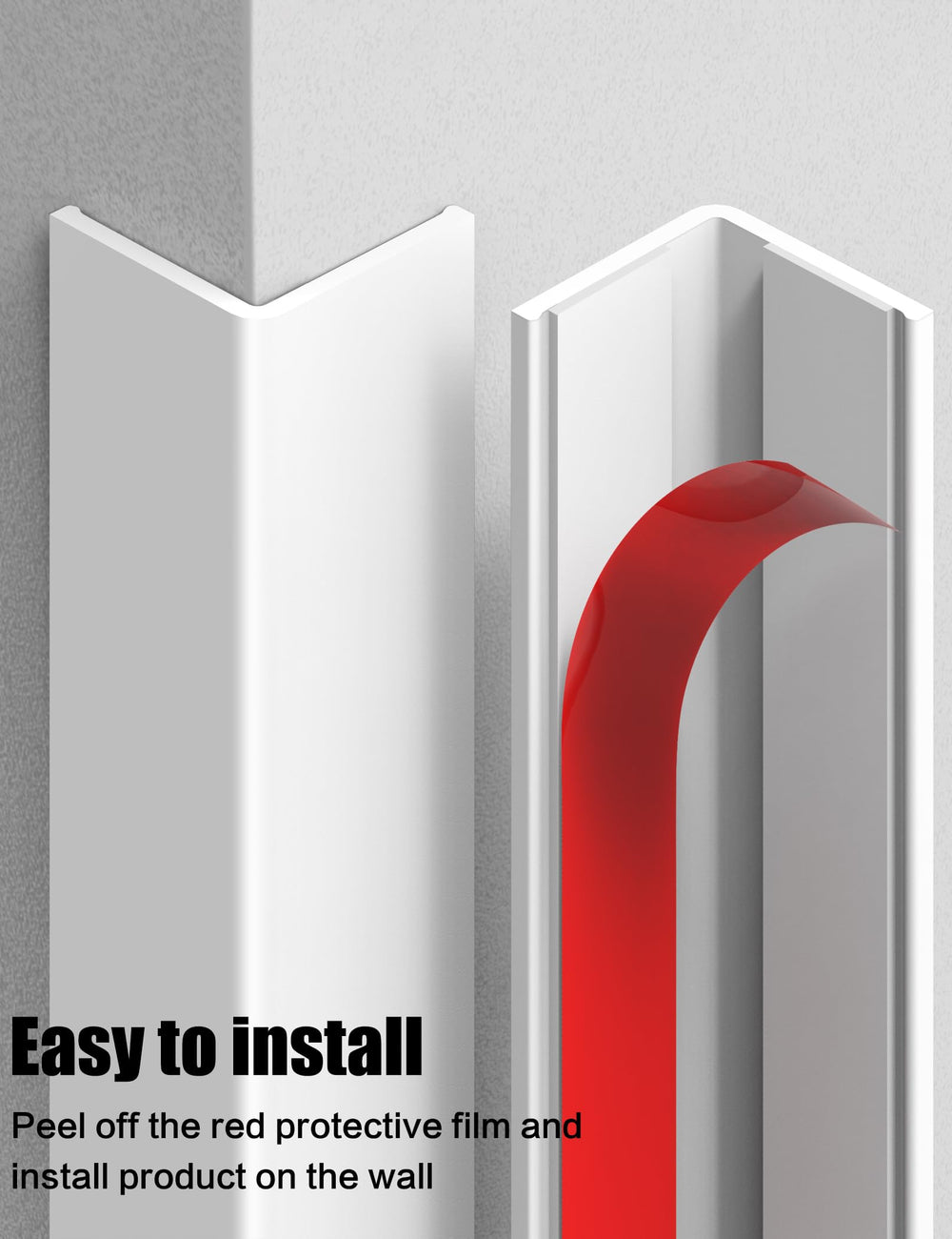 Frychee pvc edge protector durable design guards corners.