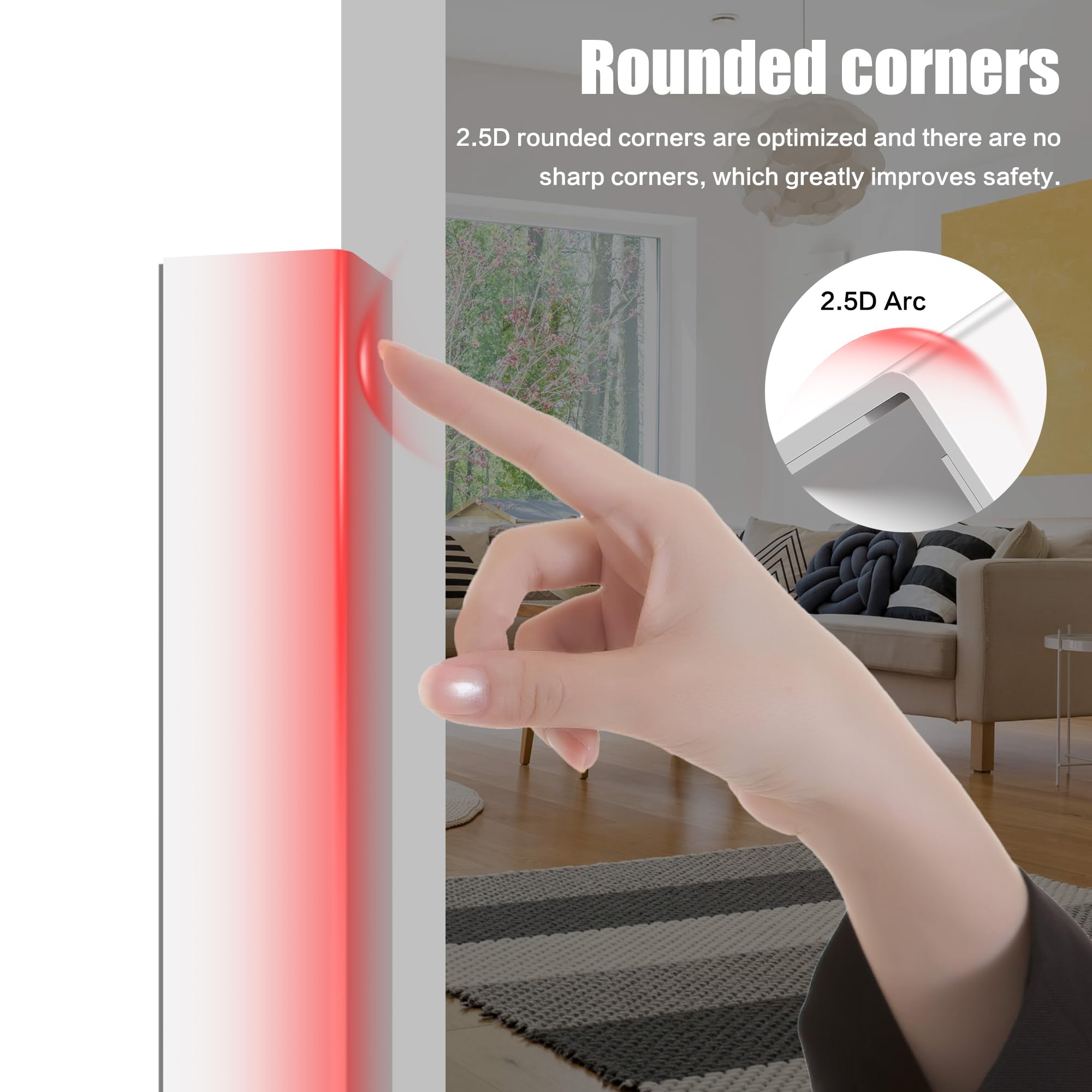 Frychee safety protector used around kids and pets for safer play.