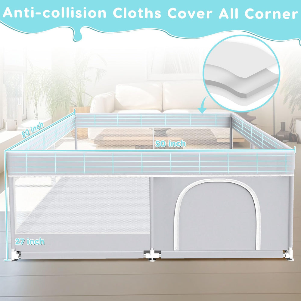 Fshibila BPA-free frame ensures safer, worry-free playtime