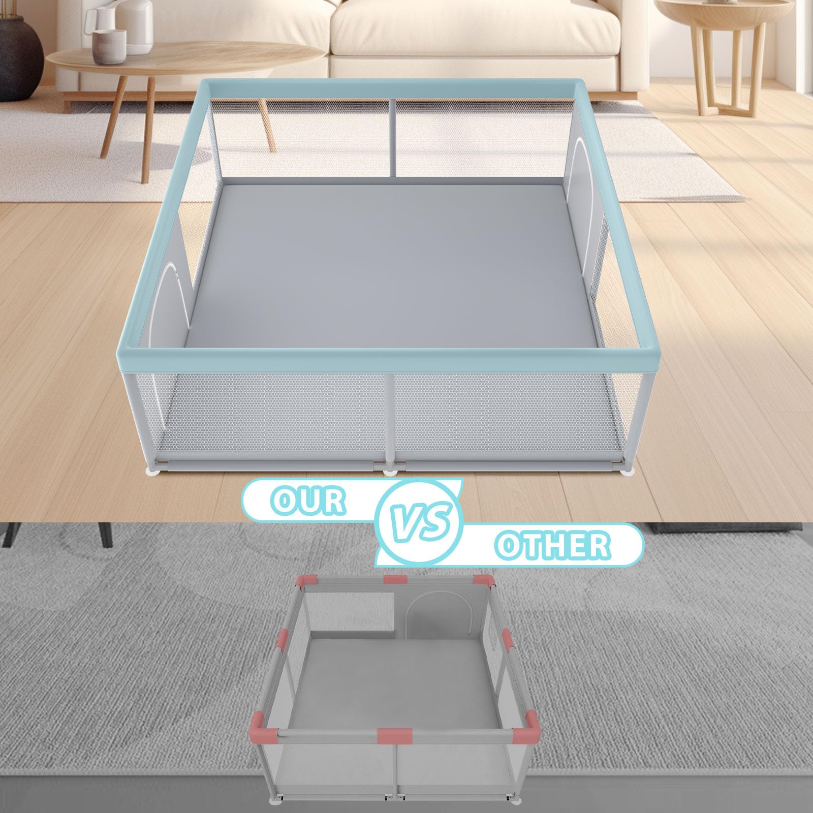 Fshibila indoor-outdoor versatility enables safe play anywhere