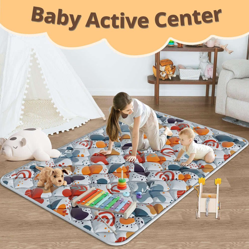 Fshibila non-slip bottom enhances safety during playtime