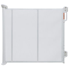 FSYGloryGlides retractable gate extended over a wide doorway for safety.