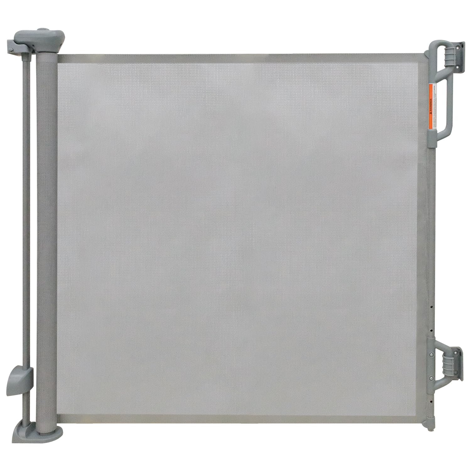 FSYGloryGlides retractable gate shows 55-inch width for wide doorways and stairs